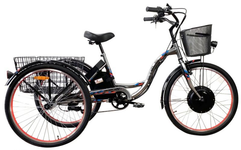 Электровелосипед трехколесный Horza Stels Trike 26-1000 Электровелосипед трехколесный Horza Stels Trike 26-1000