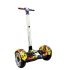 Гироскутер с ручкой Smart Balance A8 Граффити Желтый